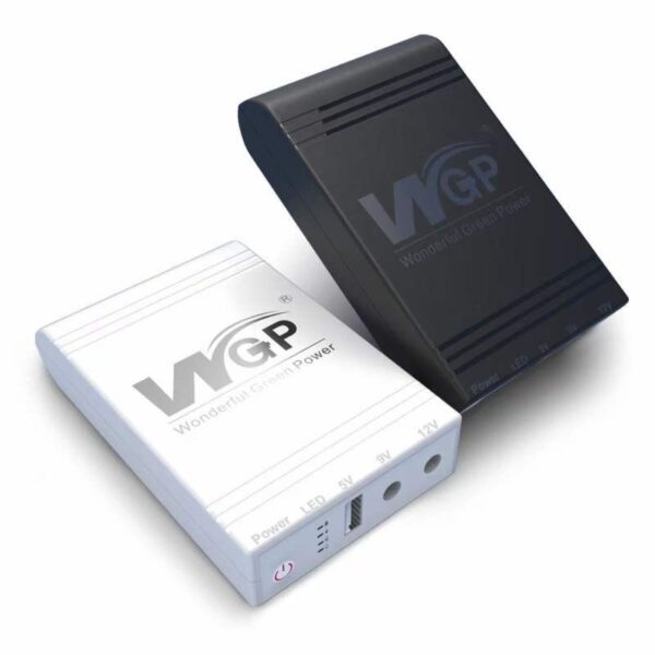 WGP Mini DC UPS for wifi router + onu 10 Hours power backup (5v,9v+12v, 12 Output) - Image 3